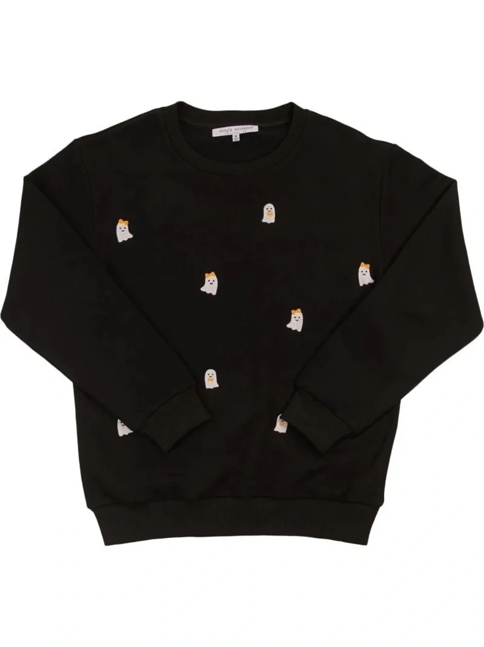 Simply Southern Embroidered Ghost Sweatshirt